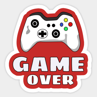 GAME OVER Sticker